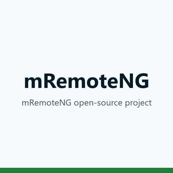 mRemoteNG