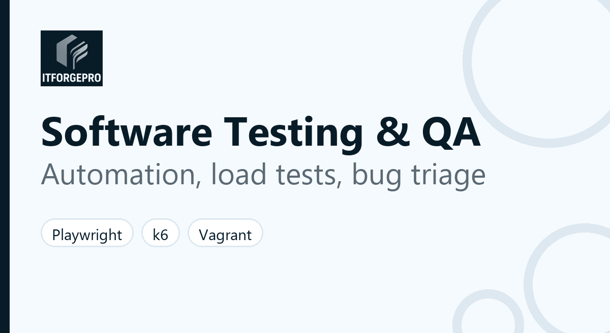 Software testing and QA tools guide: browser automation, load testing, test environments and bug tracking